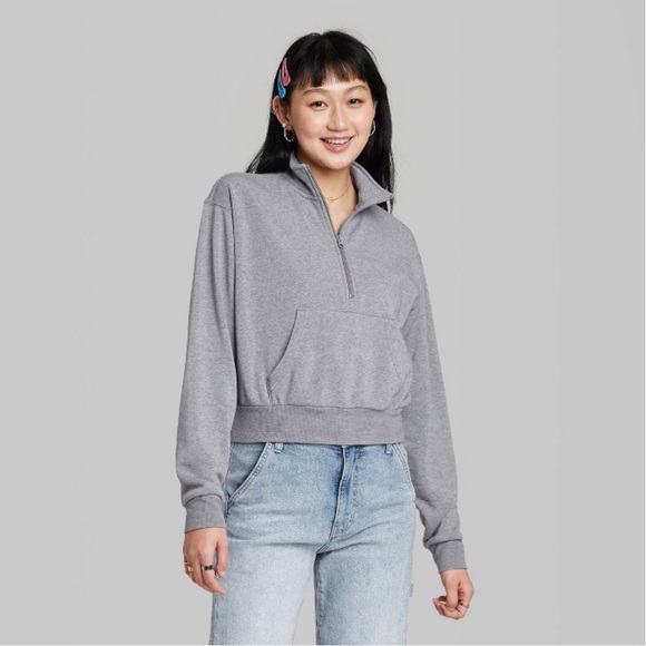 Quarter Zip Sweatshirt